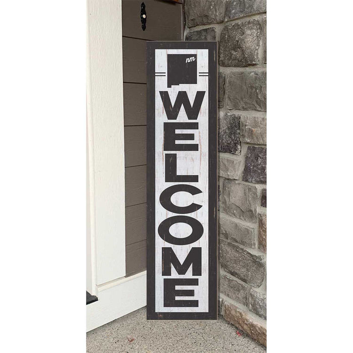 11x46 State Welcome New Mexico Leaner Sign