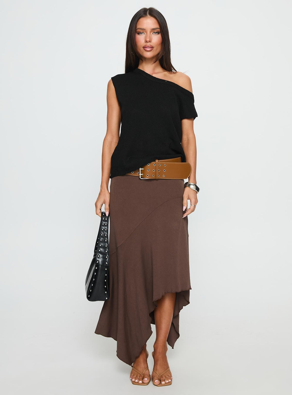 Ashfield Off Shoulder Top Black