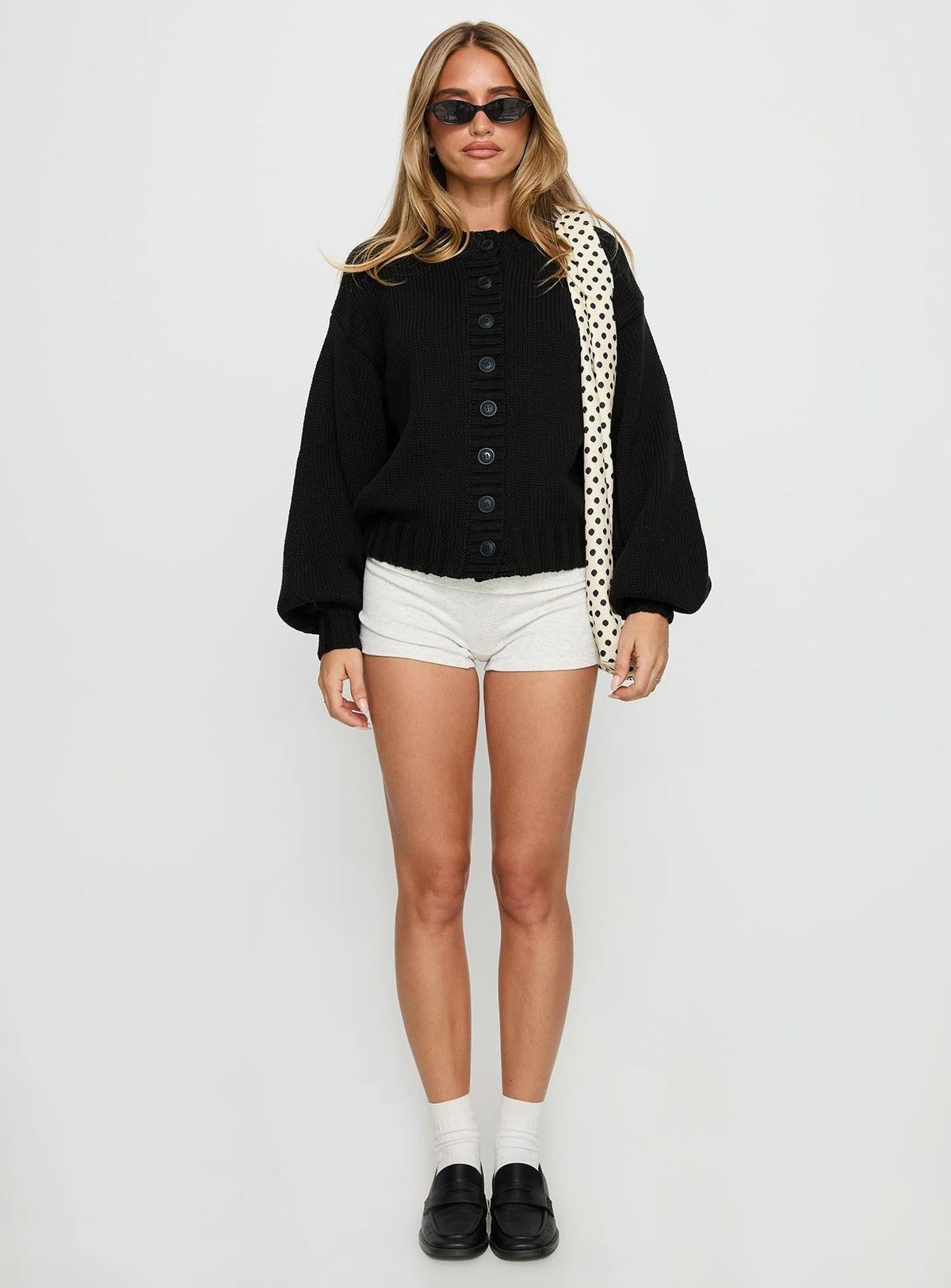 Edern Cardigan Black