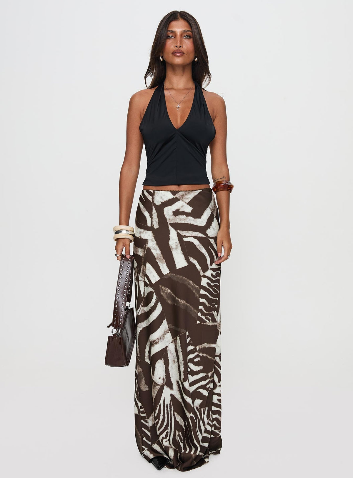 Rowana Maxi Skirt Multi