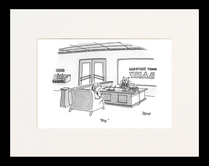 Beg Cartoon Print