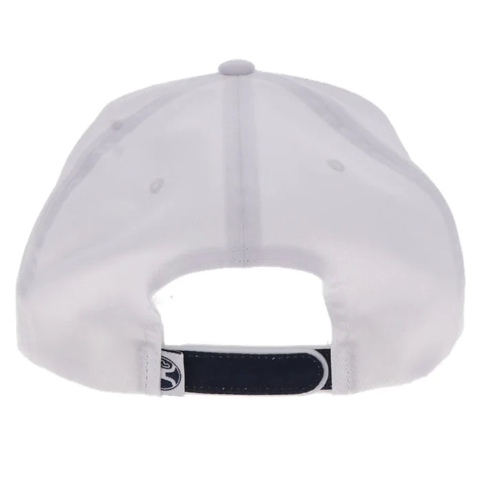 Hooey "Wild Ride" Embroidered Logo Rope Hat in White