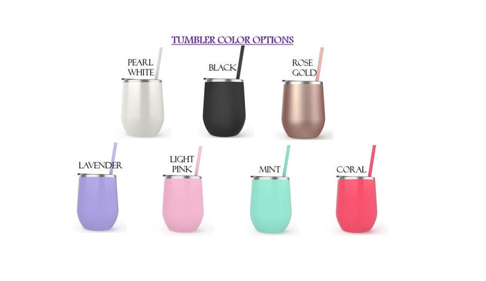 Name Wine Tumbler - love-in-the-city-shop
