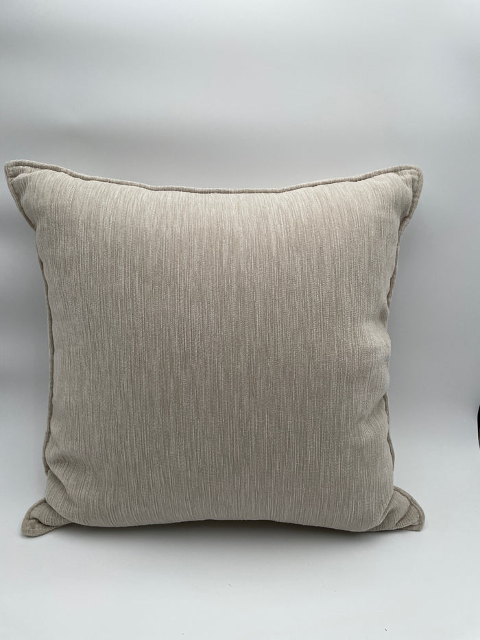 PILLOW BEIGE TWILL TEXTURE