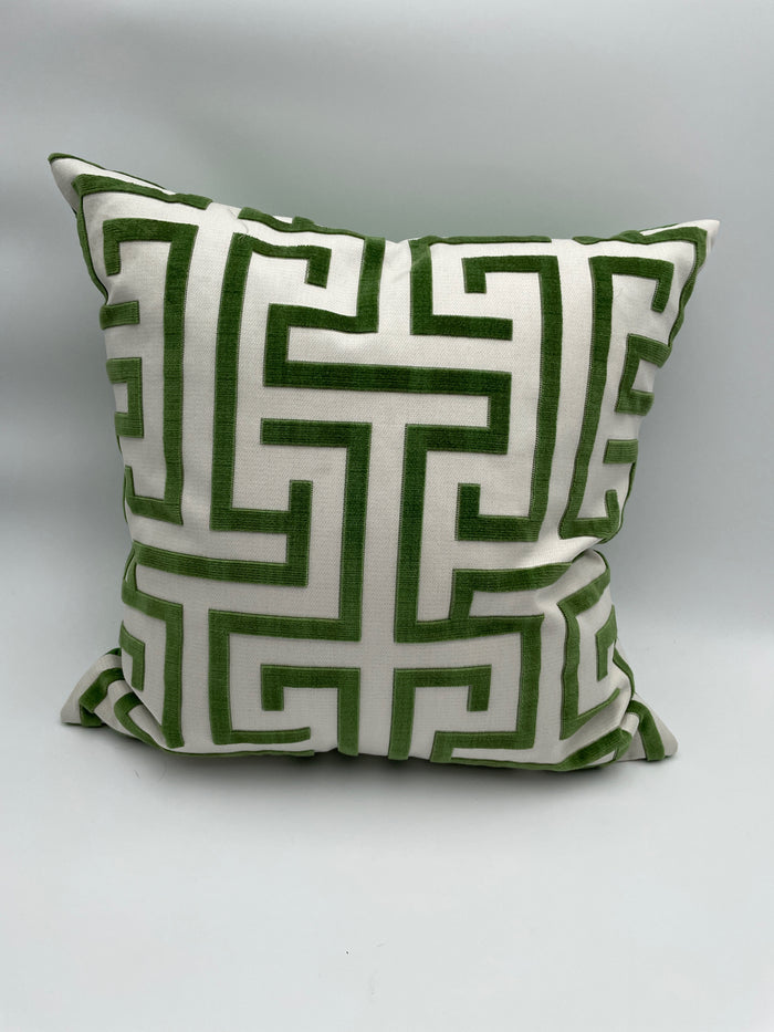 PILLOW GREEK KEY DESIGN