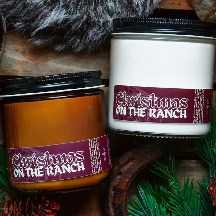 Seventh House "Christmas On The Ranch" Holiday Candle