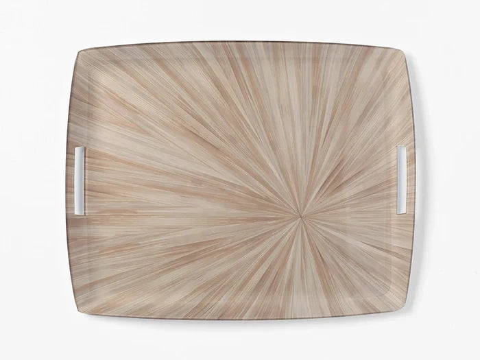 SOLEIL FETE LAMINATE TRAY IN FAWN