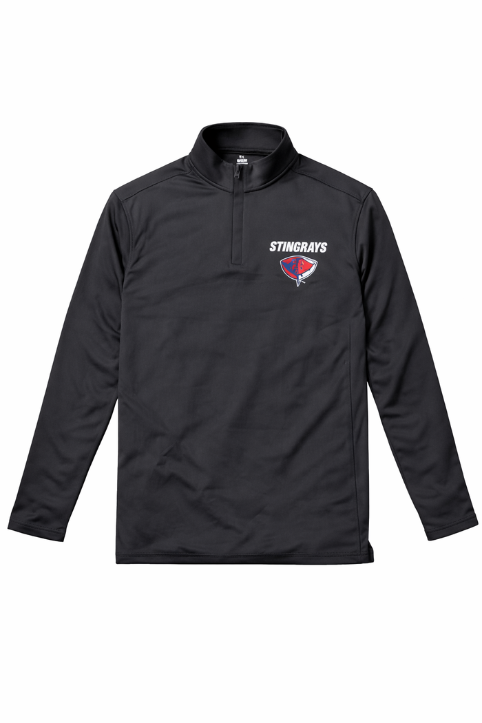 Stingrays Women's Black Under Armor Quarter Zip
