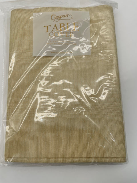 TABLE COVER PAPER IN GOLD LINEN