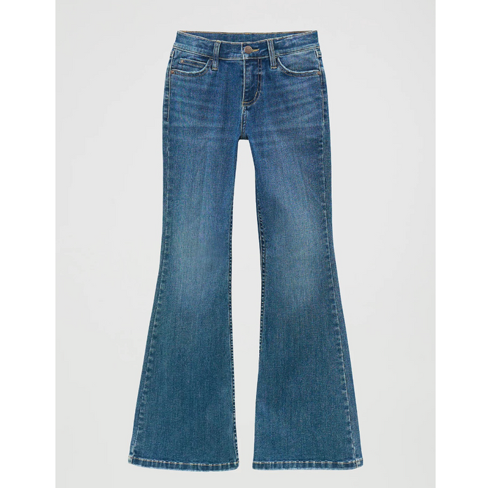 Wrangler Girl's Bespoke Flare Jean in Lily