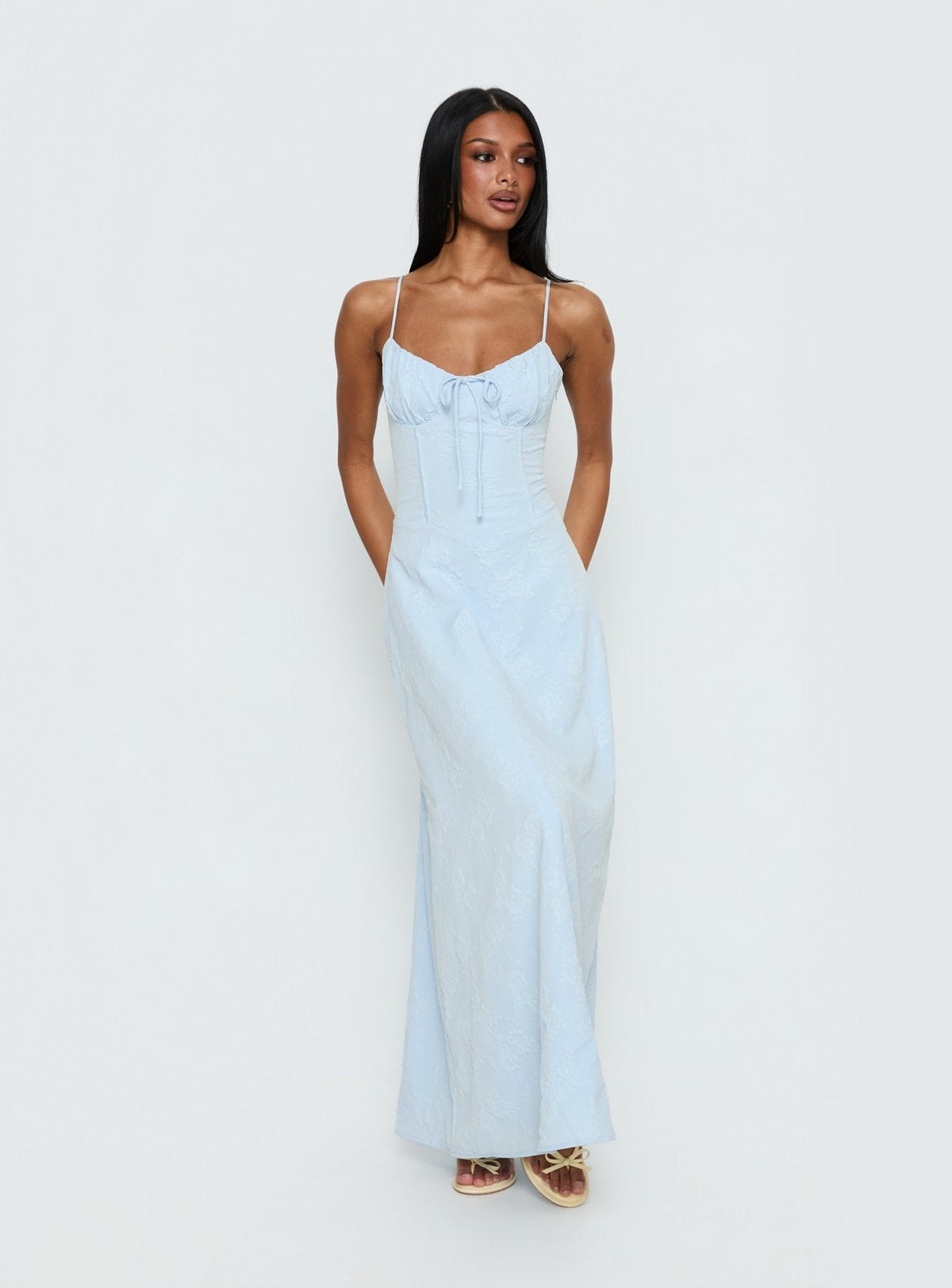 Members Only Maxi Dress Blue