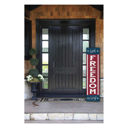 11x46 Let Freedom Ring Leaner Sign