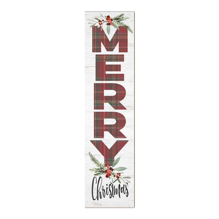 11x46 Merry Christmas Leaner Sign