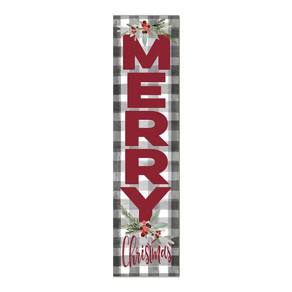 11x46 Merry Christmas Leaner Sign