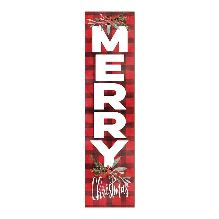 11x46 Merry Christmas Leaner Sign