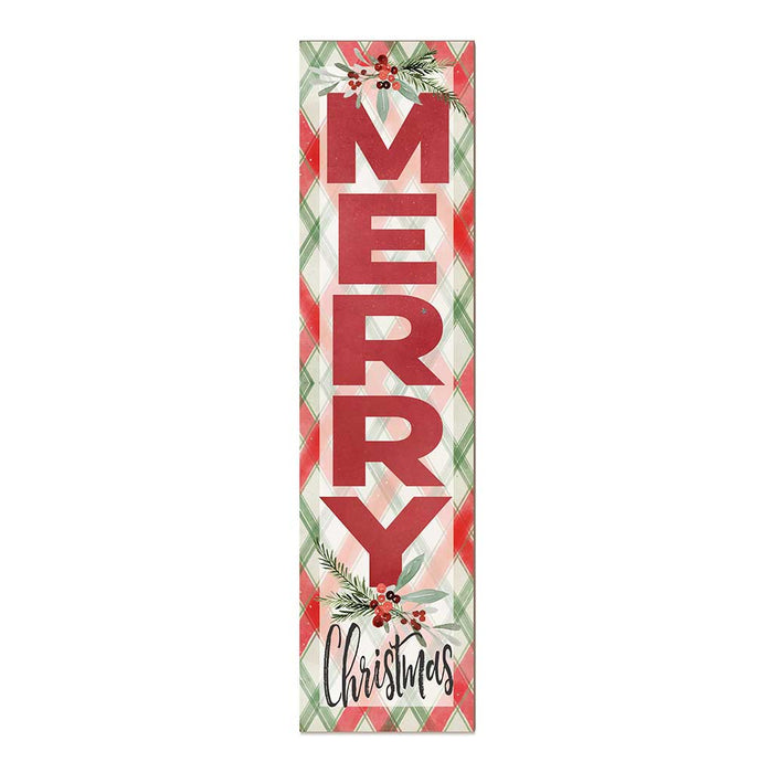11x46 Merry Christmas Leaner Sign