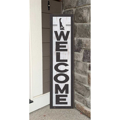 11x46 State Welcome Delaware Leaner Sign