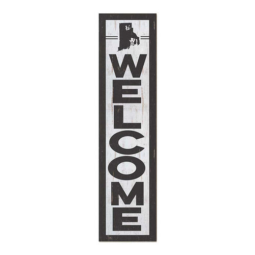 11x46 State Welcome Rhode Island Leaner Sign