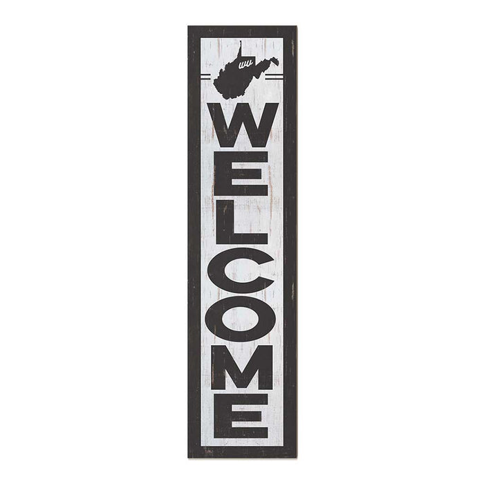 11x46 State Welcome West Virginia Leaner Sign