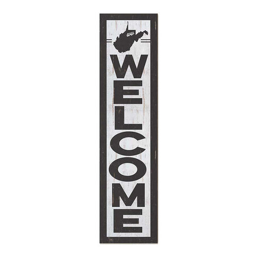 11x46 State Welcome West Virginia Leaner Sign