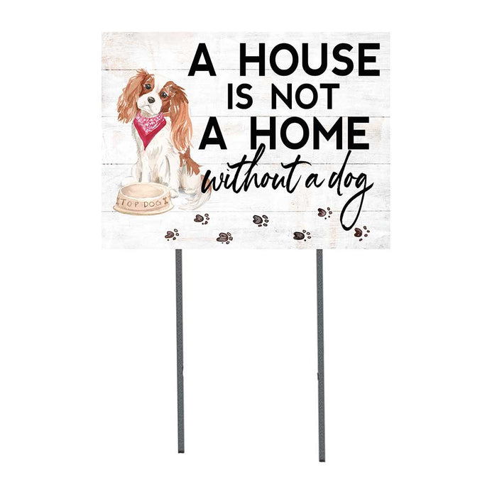 18x24 King Charles Spaniel Dog Lawn Sign