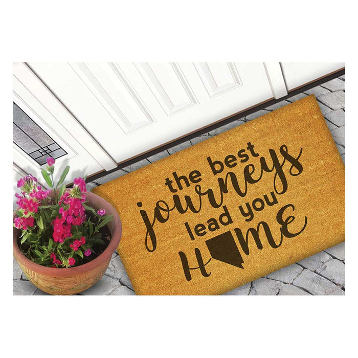 18x30 Coir Doormat Best Journeys Nevada