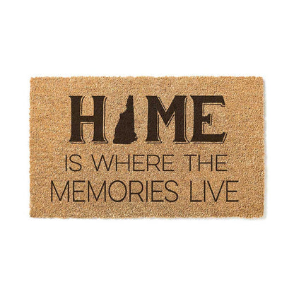 18x30 Coir Doormat Home Memories Live New Hampshire