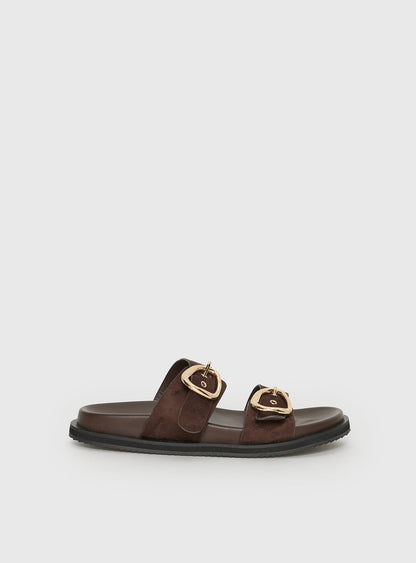 Billini Theresa Slides Chocolate