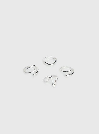 Magnetism Ring Pack Silver