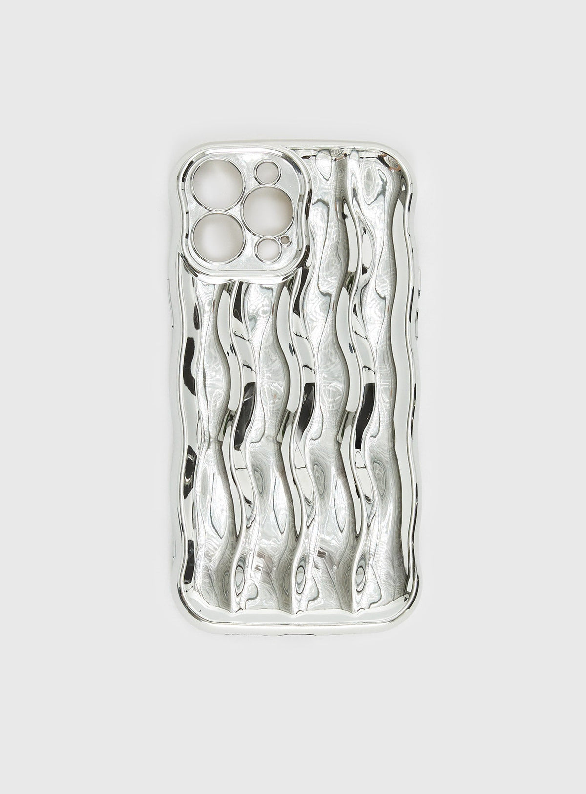 Keep Talking iPhone Case Silver
