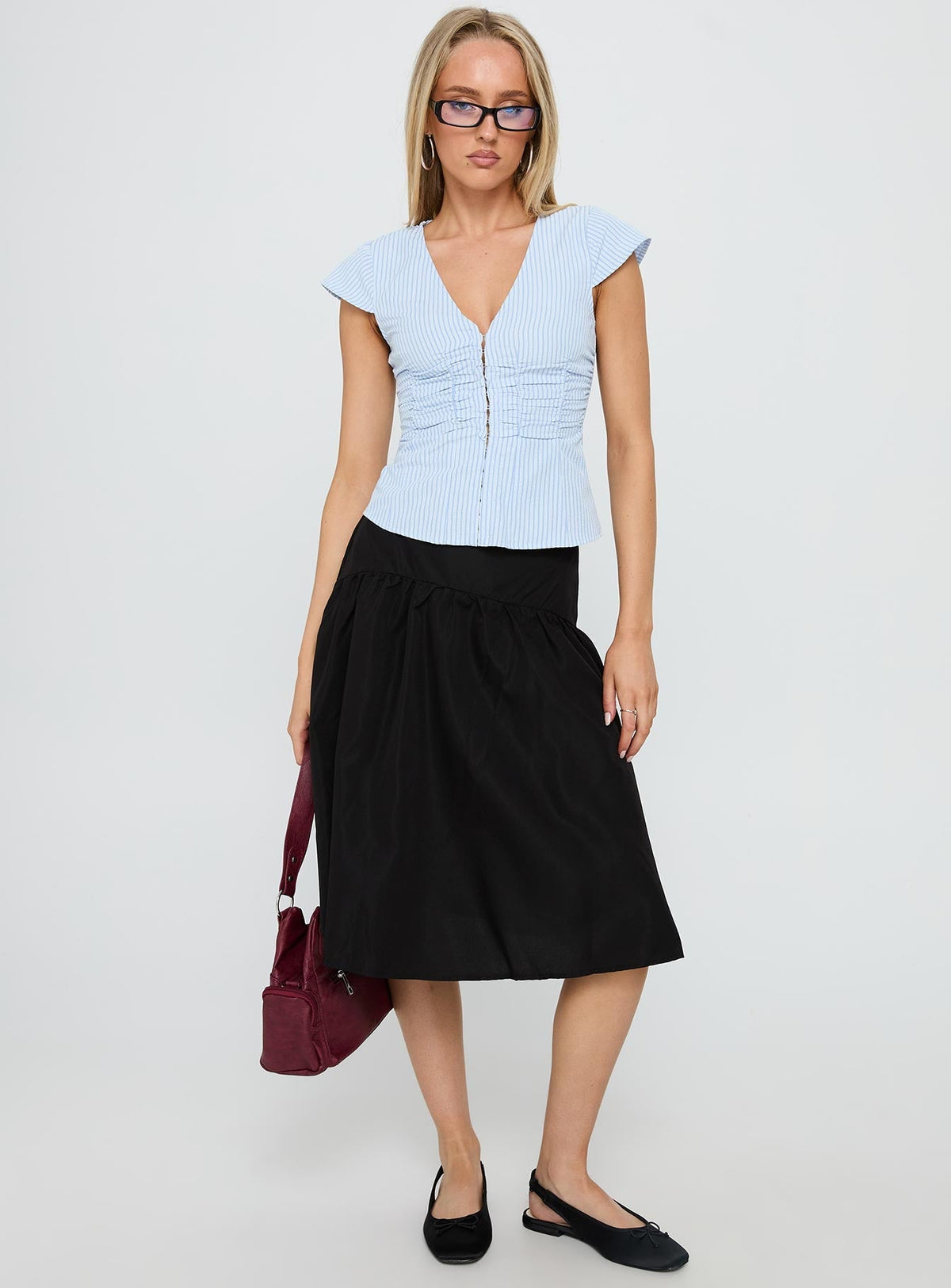 Kodee Midi Skirt Black