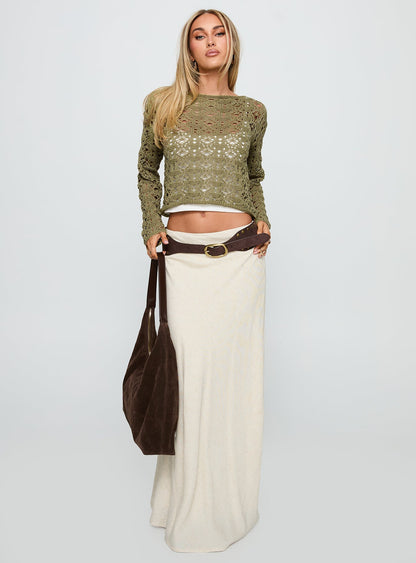 Birdena Sweater Green