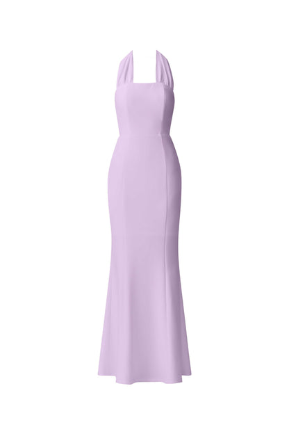 Mira Halter Gown in Purple