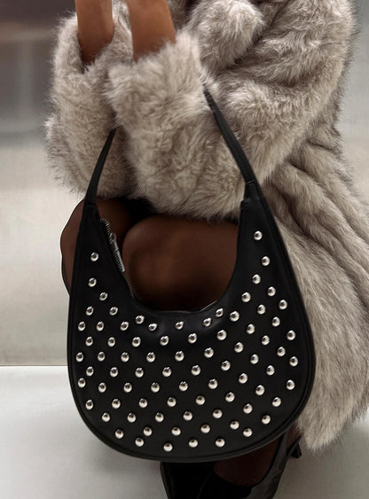 Like A Daydream Studded Bag Black