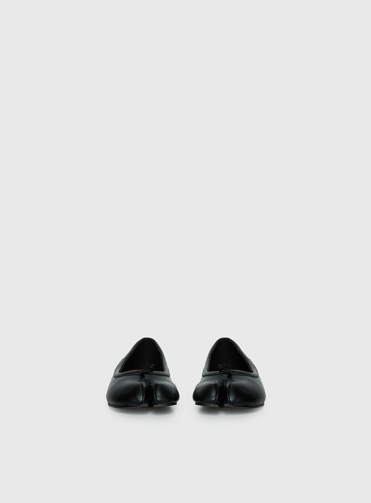 Therapy Harajuku Split Toe Ballet Flats Black