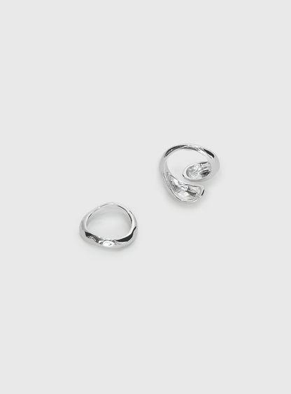 Hopes Up Ring Pack Silver