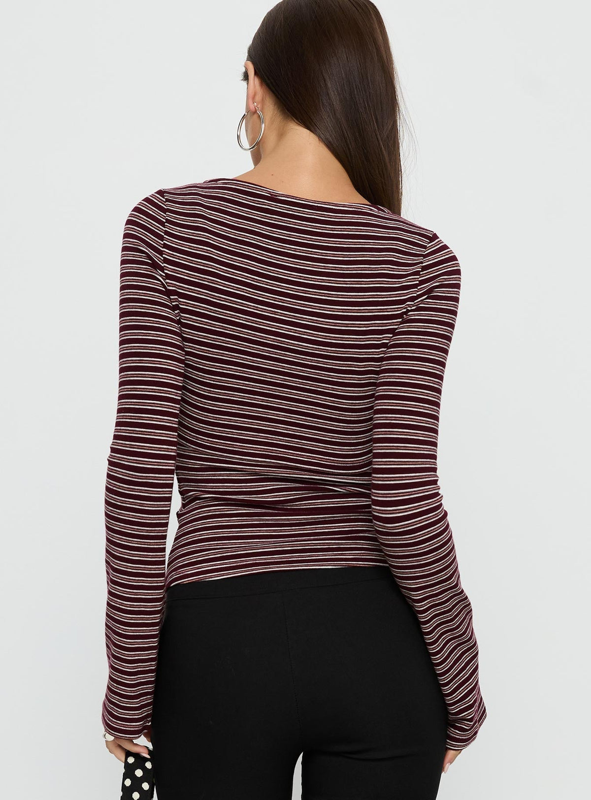 Spence Layered Top Multi Stripe