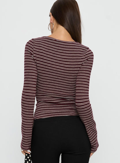 Spence Layered Top Multi Stripe
