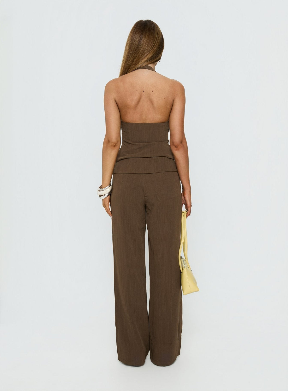Wild Haze Tie Waist Pants Dark Green