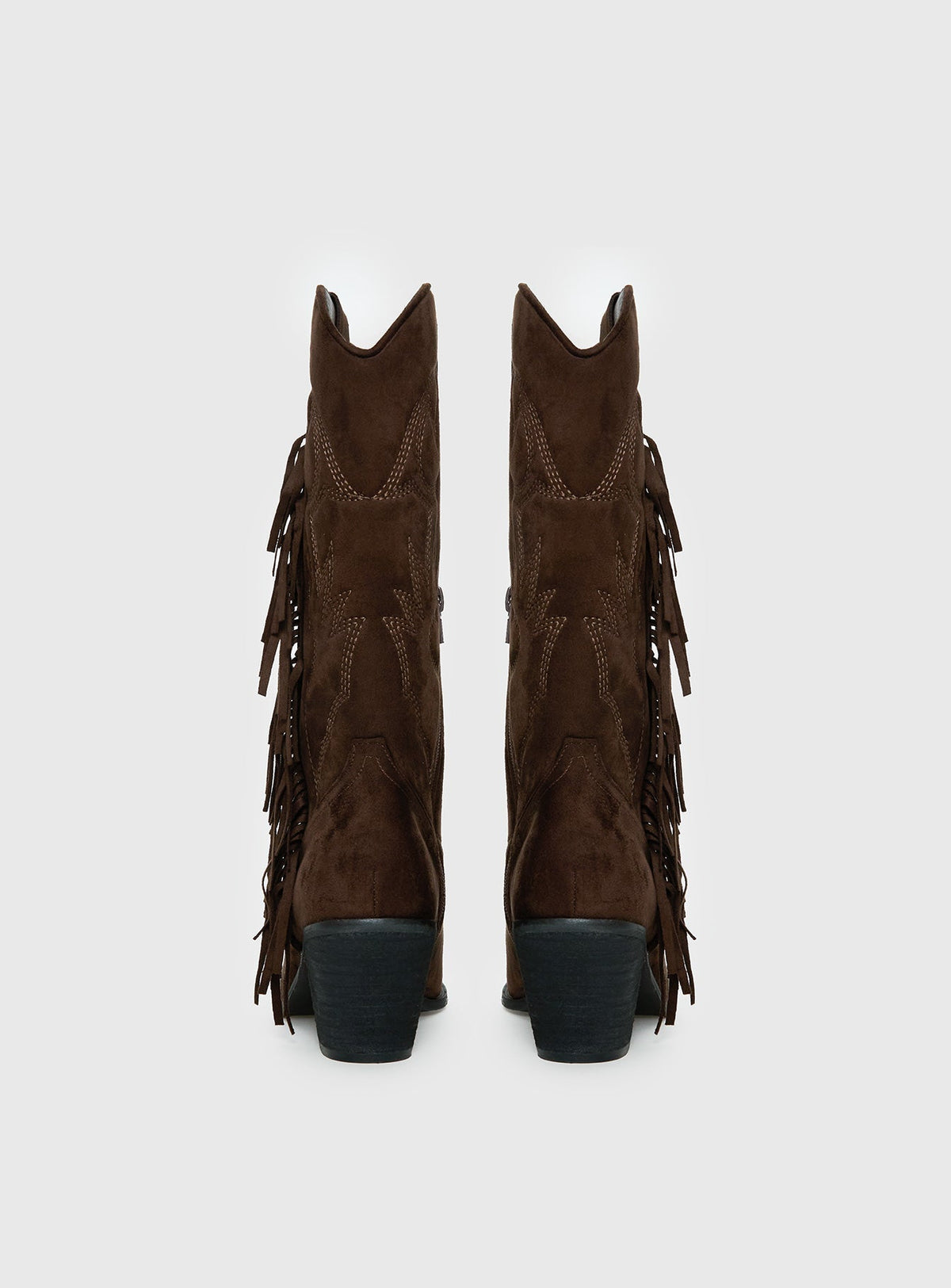 Therapy Chaos Cowboy Boots Brown