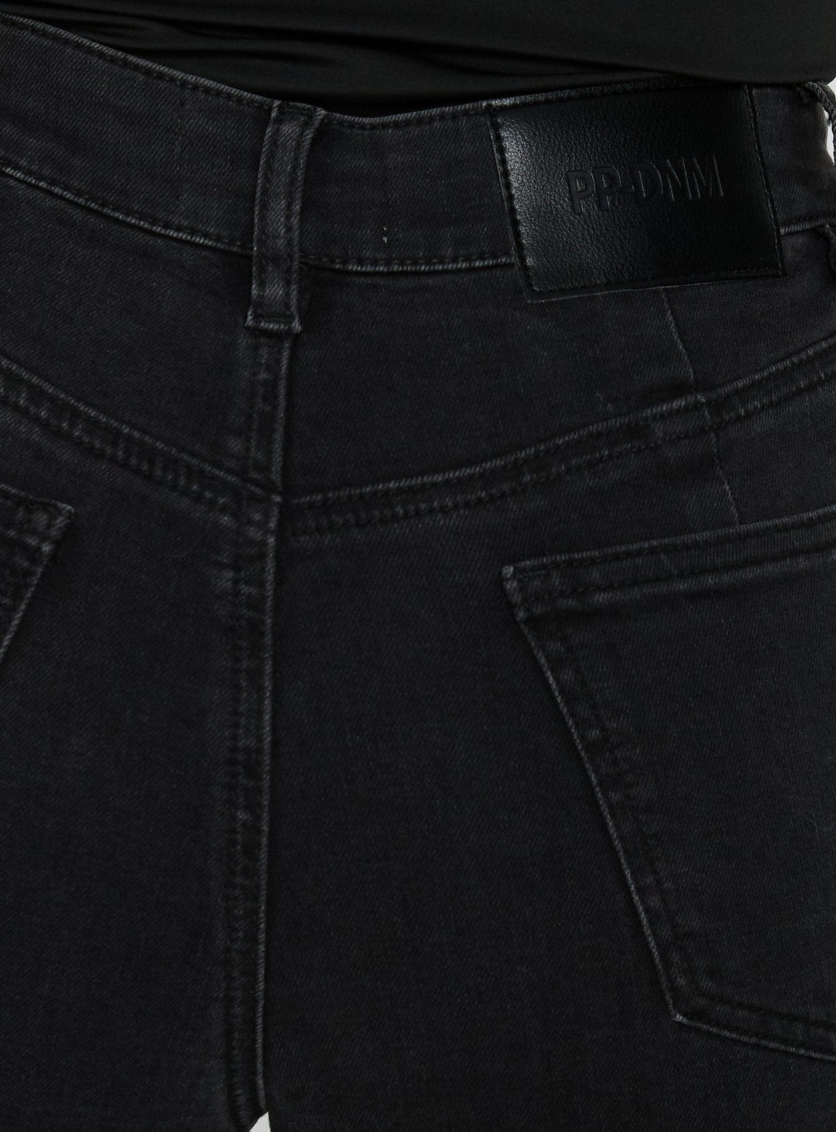 Thearlie High Rise Flared Jeans Washed Black