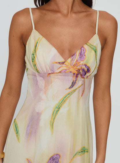 Isakaia Beaded Maxi Dress Floral / Multi