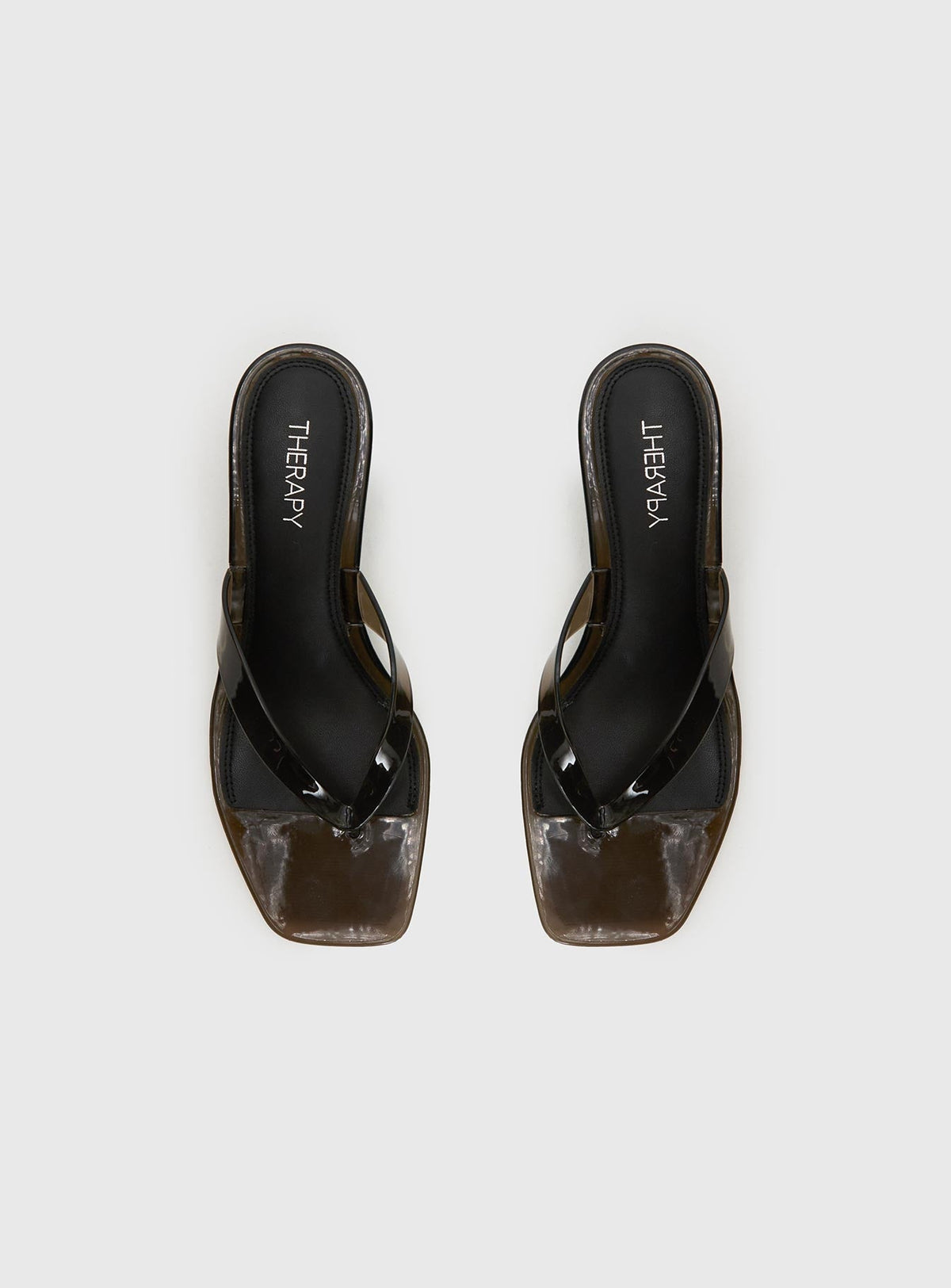 Therapy Jellyz Kitten Heels Smoke