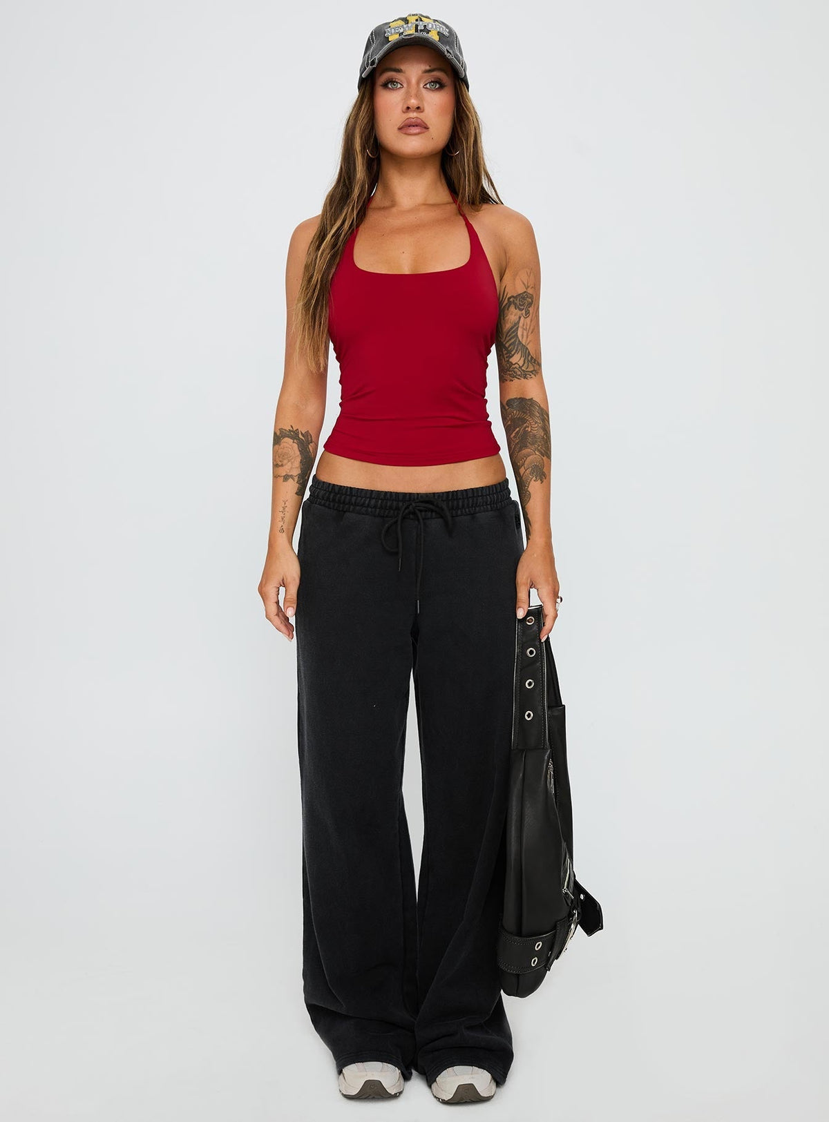 Ezekiel Nylon Top Red