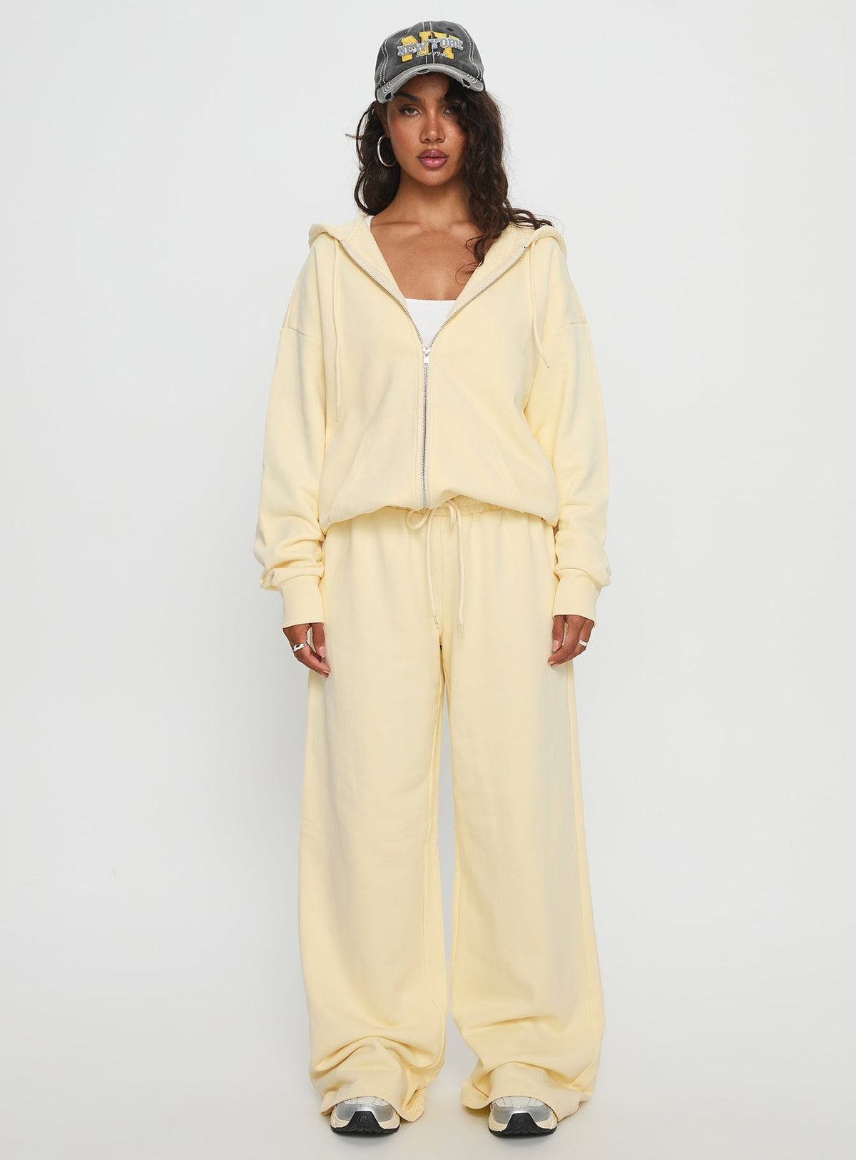 All Day Straight Leg Sweatpants Butter Yellow
