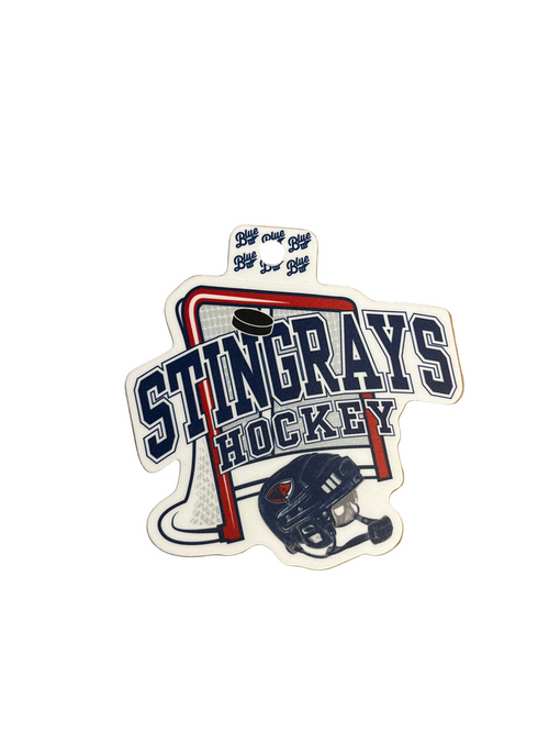 Stingrays Goal Sticker