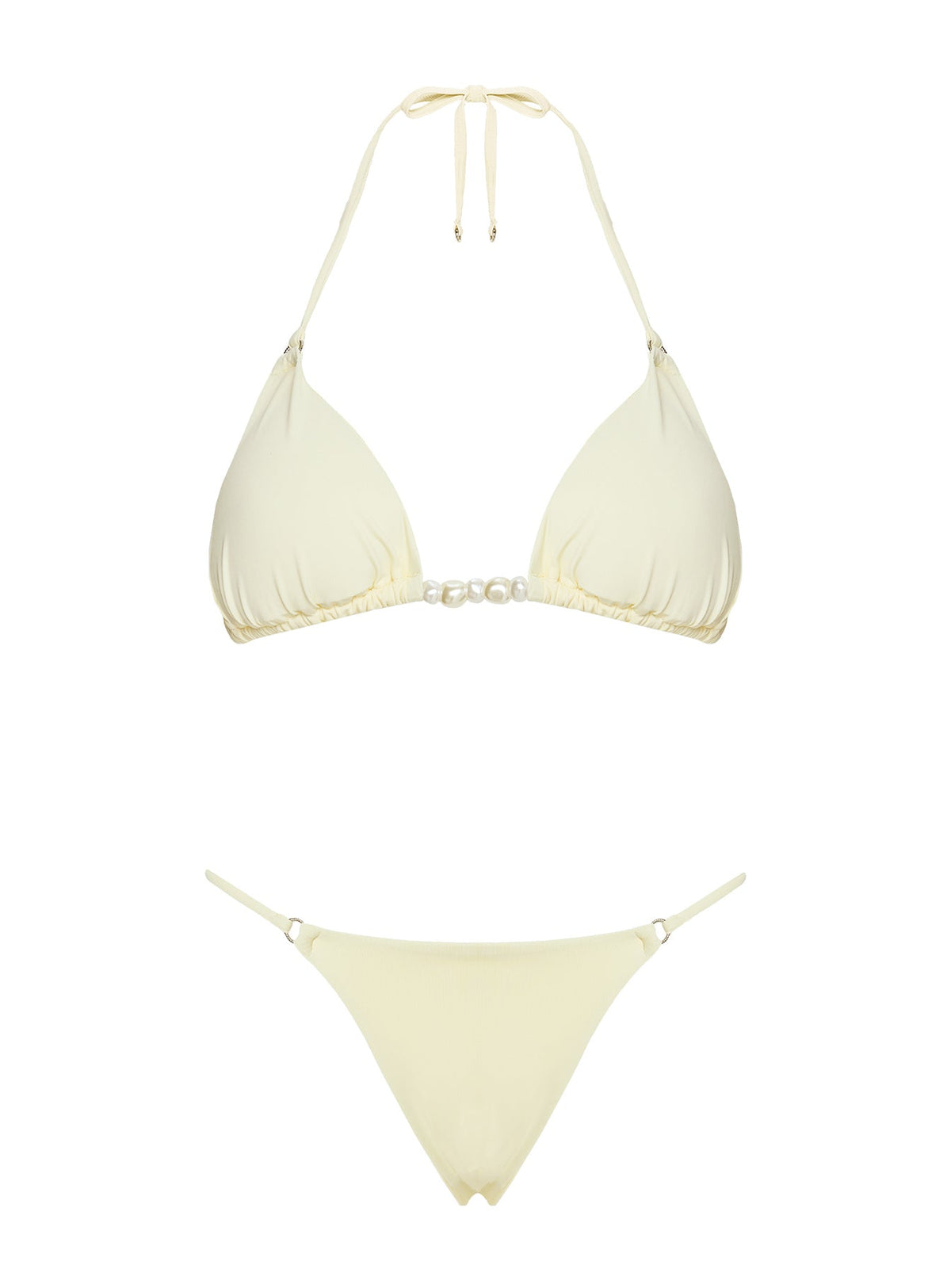 Adrah Cheeky Bikini Bottoms Yellow