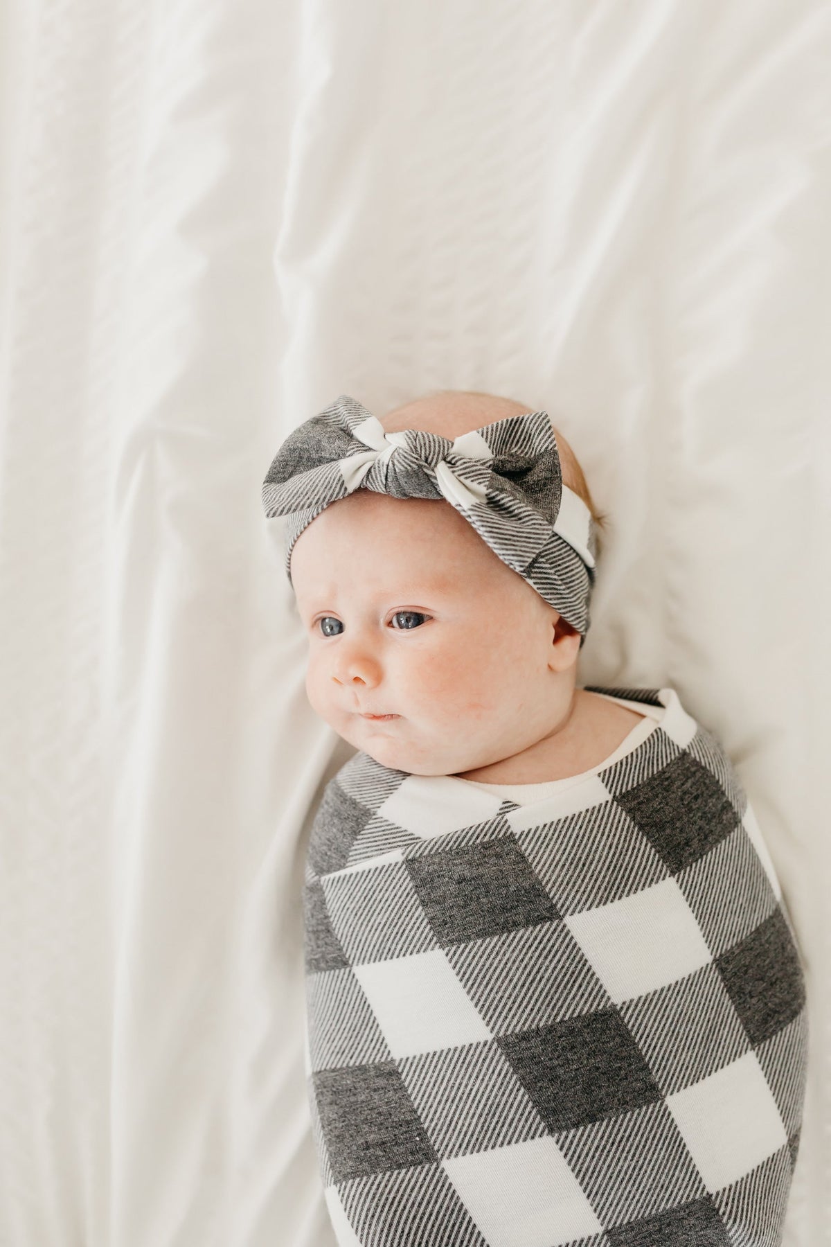 Knit Headband Bow - Scotland