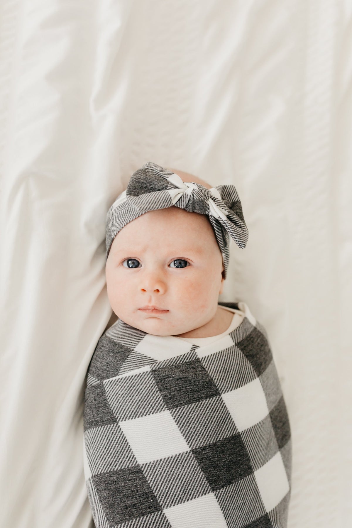 Knit Headband Bow - Scotland