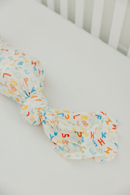 Knit Swaddle Blanket - Webster
